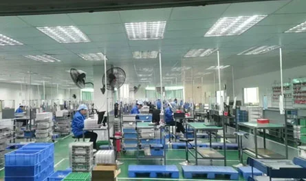 Sala de control de calidad de productos