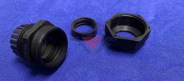 Piezas de plástico de precisión mecanizadas por CNC y servicios