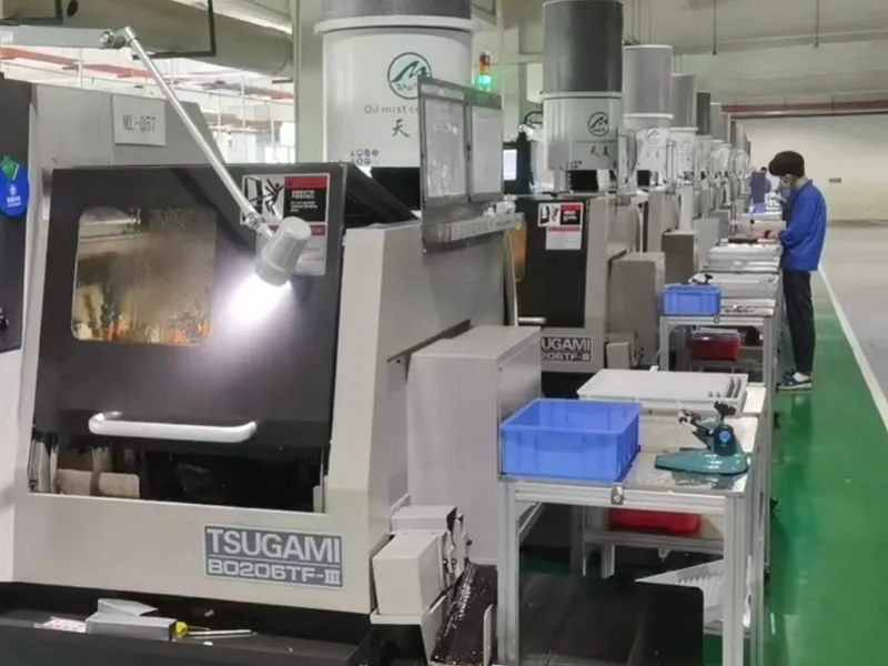 Nuestras capacidades de producción de mecanizado CNC de alto volumen