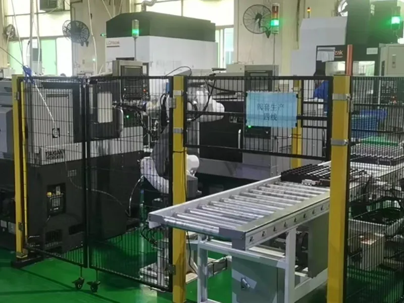 Mecanizado CNC de producción avanzada en un taller de mecanizado de alto volumen