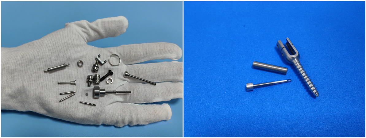 Servicios de mecanizado CNC de dispositivos médicos para componentes de precisión Fabricantes de mecanizado de dispositivos médicos que producen componentes CNC de precisión