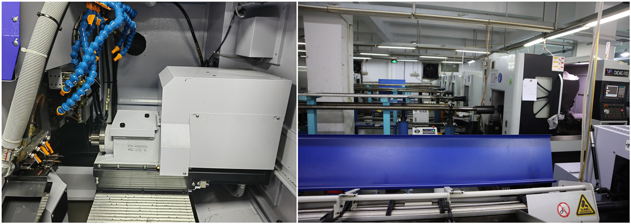 Taller de máquinas de torneado suizo especializado en componentes CNC de precisión