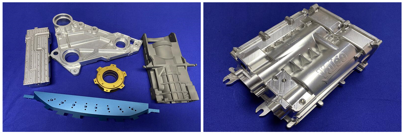 Piezas de mecanizado CNC de aluminio para aplicaciones industriales de precisión