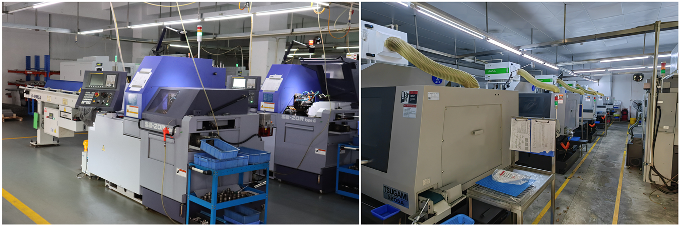 Taller de mecanizado CNC suizo de titanio que produce componentes médicos y aeroespaciales de alta precisión