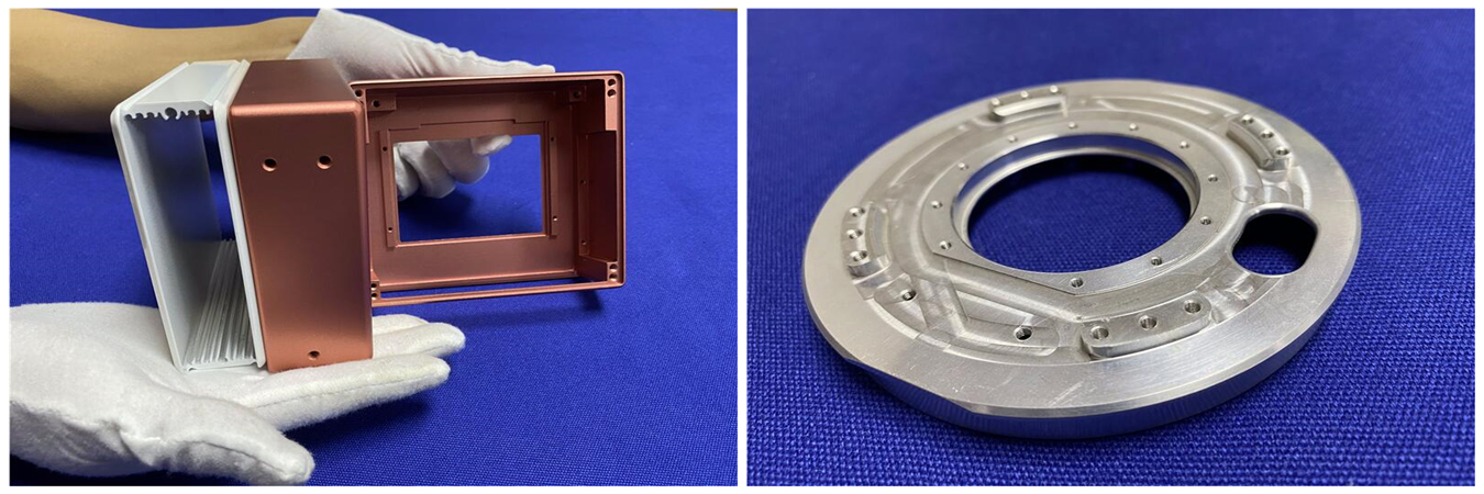 Piezas de mecanizado CNC de aleación de aluminio con acabado de alta precisión