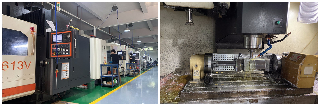 Fábrica de fresado CNC de aluminio produciendo componentes mecanizados de precisión Fabricación de piezas de fresado CNC de aluminio en fábrica de mecanizado de precisión