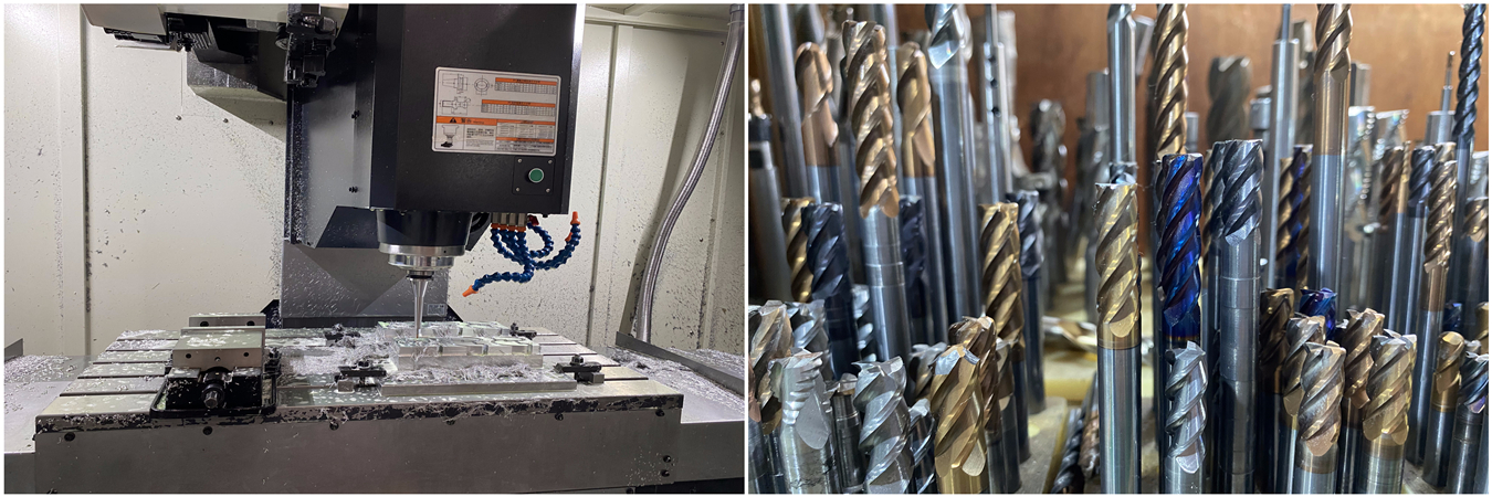 Fábrica de fresado CNC para servicios de mecanizado de alta precisión Fábrica de fresado CNC produciendo componentes metálicos mecanizados de precisión