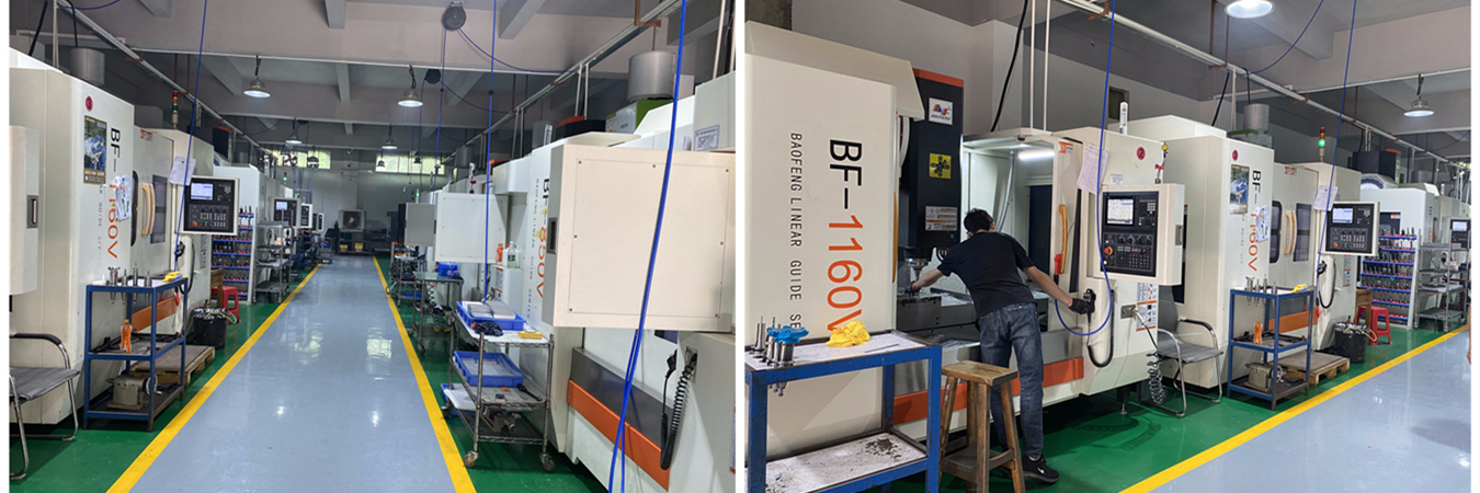Taller de mecanizado CNC de aluminio para fabricación de componentes de precisión Mecanizado CNC de aluminio en taller de mecanizado que produce piezas de precisión