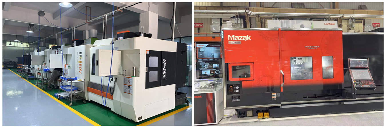Fábrica de piezas de mecanizado CNC de precisión que produce componentes metálicos personalizados