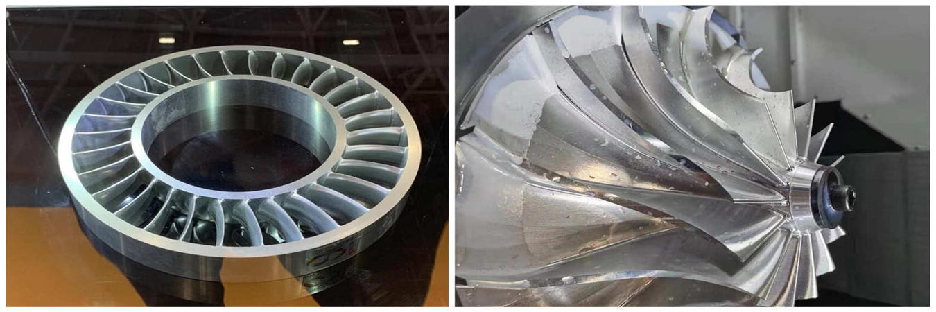 Impulsores de aluminio mecanizados por CNC para aplicaciones de fluidos y aeroespaciales de alto rendimiento