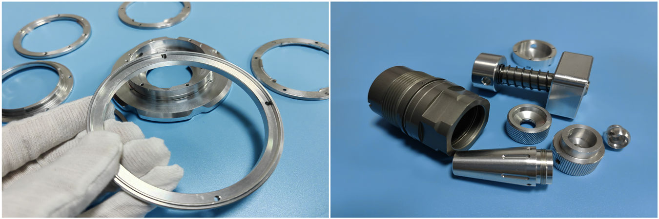 piezas de montaje de sensores mecanizadas con precisión CNC para aplicaciones médicas e industriales