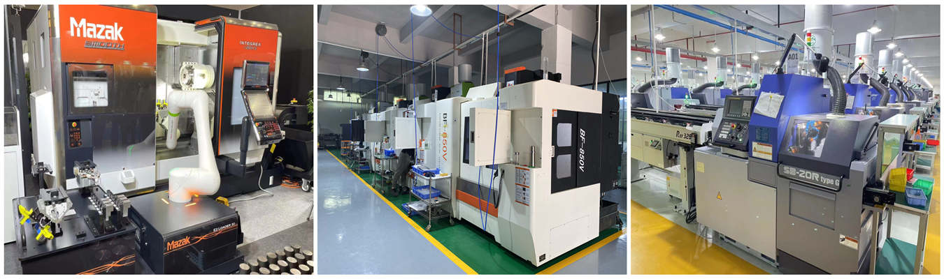 Taller de mecanizado CNC de 5 ejes para componentes de precisión complejos Servicios de mecanizado CNC de 5 ejes para fabricación de piezas de precisión complejas