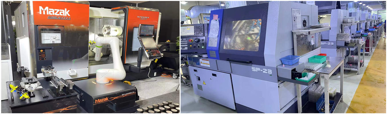 taller de máquinas de torneado CNC para componentes metálicos de precisión taller de máquinas de torneado CNC de precisión para fabricación de piezas metálicas personalizadas