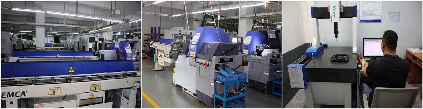 Servicios de mecanizado de tornillos a medida para componentes de alta precisión Taller de tornos a medida que produce piezas metálicas torneadas de precisión