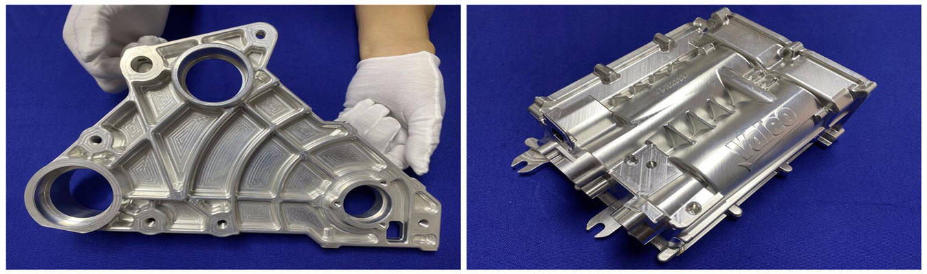 Componente de aluminio fresado CNC con mecanizado de alta precisión Pieza de aluminio fresada CNC para aplicaciones de ingeniería de precisión