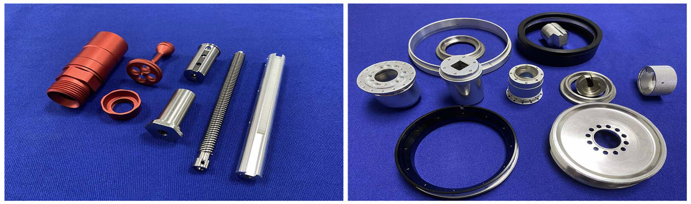 Piezas de aluminio personalizadas de precisión para aplicaciones industriales