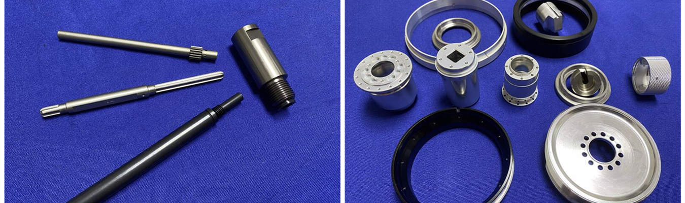 Precision CNC turned parts: high-accuracy cylindrical metal components including shafts, pins and bushings for industrial applications