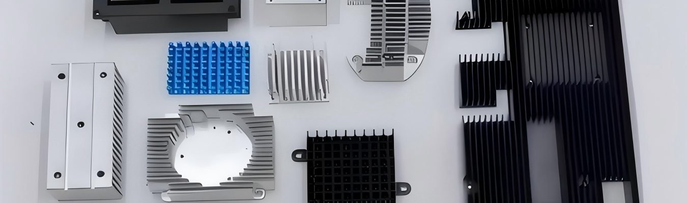Aluminum Heat Sink Machining Aluminum heat sink machining with CNC precision for efficient thermal management in electronic components