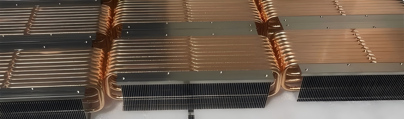 Copper Heat Sink Machining Copper heat sink CNC machining providing high thermal conductivity for electronics and power devices