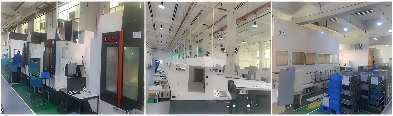 Taller de máquinas CNC de alto volumen para servicios de mecanizado electrónico por contrato taller de máquinas CNC de alto volumen con mecanizado automatizado y capacidad de producción a gran escala