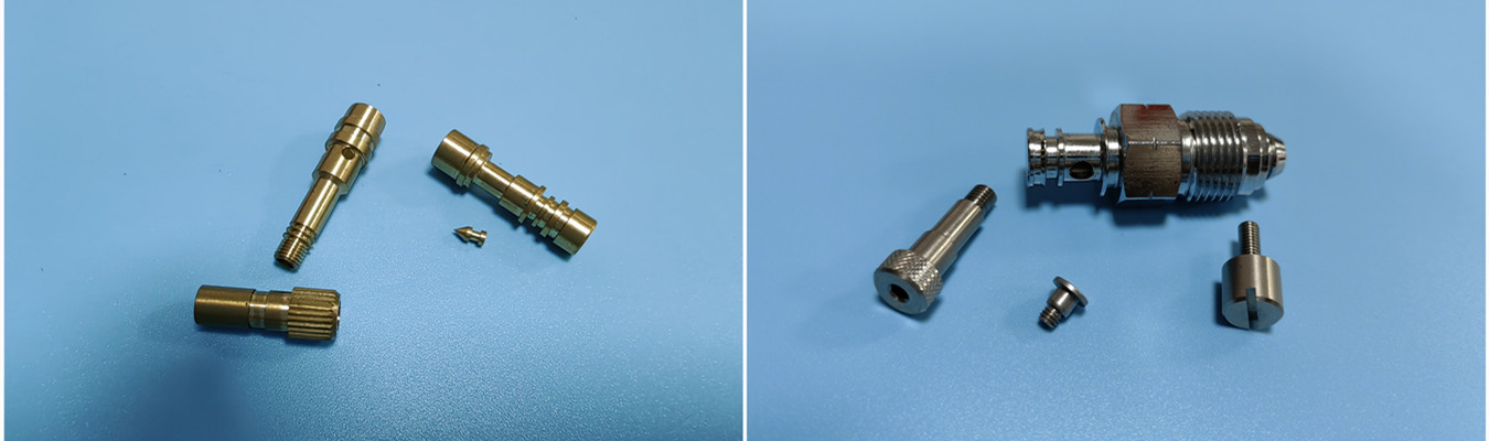 Pines de conector de latón fabricados mediante mecanizado suizo CNC para conectores eléctricos y aplicaciones de interconexión electrónica